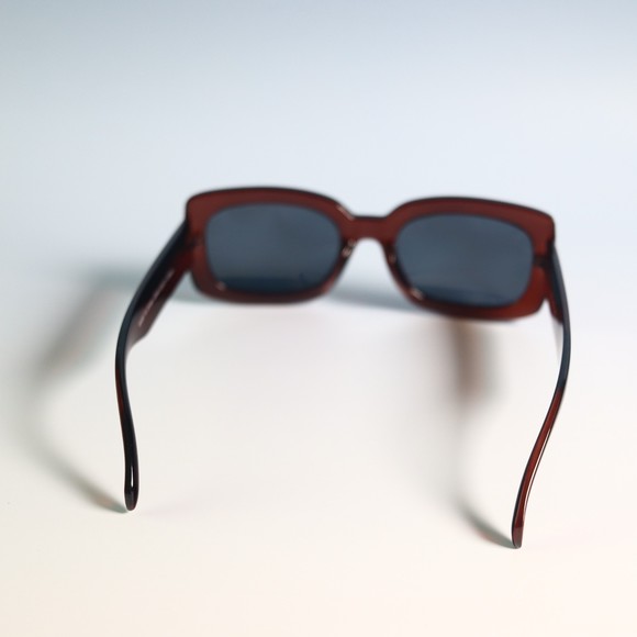 AJ Morgan 53848 52-21 136 Red Oversized rectangle sunglasses N3 - Picture 10 of 10